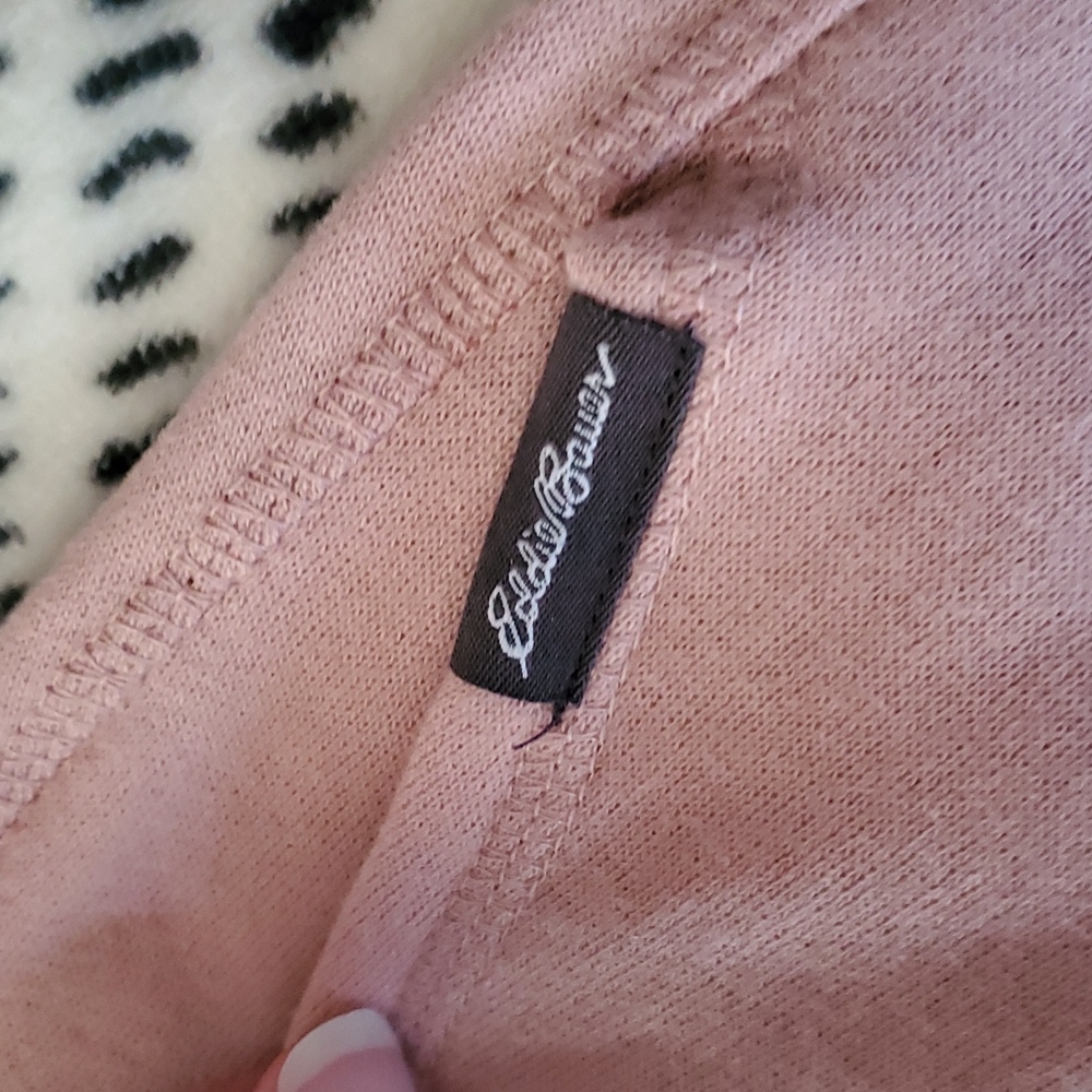 Eddie Bauer Pink Fleece Jogger Woman's Size 1X - Picture 7 of 12